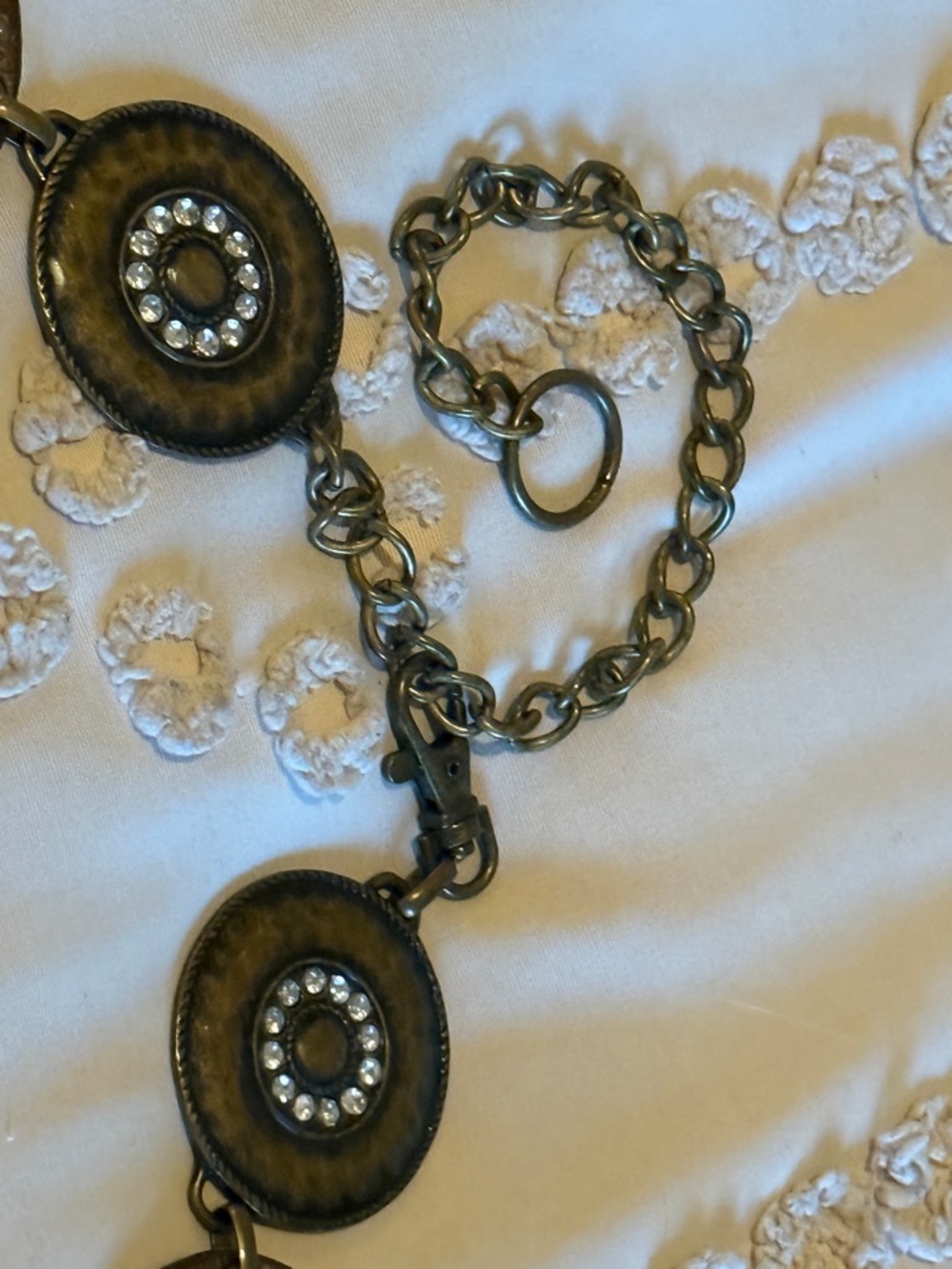 boho medallion concho western circle belt - Picture 9 of 9